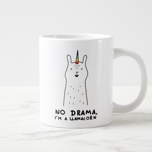 Grande Tasse No Drama I'm A Llamacorn (Droite)