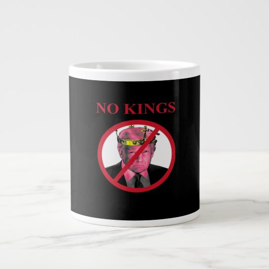 Grande Tasse No Kings Anti Creative Graphic Style (Devant)