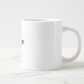 Grande Tasse No Kings In America Classic Minimal Clean (Droite)