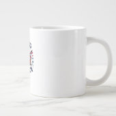 Grande Tasse No Kings In America Classic Retro Cool (Droite)