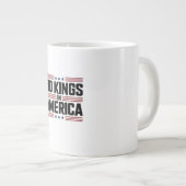Grande Tasse No Kings In America USA Creative Style (Devant droit)