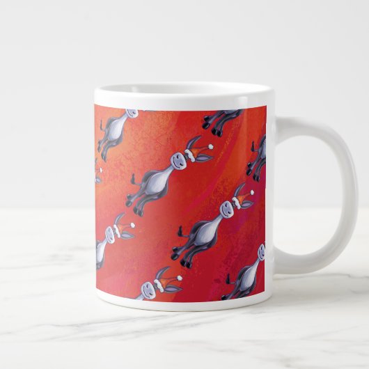 Grande Tasse Noël de l'âne (Droite)
