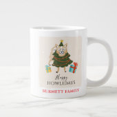 Grande Tasse Noël Famille Réunion Chien Howlidays (Droite)