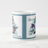 Grande Tasse Noël Meowy (Devant)