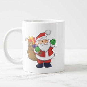 Grande Tasse Noël Père Noël avec jouets