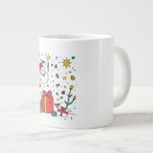 Grande Tasse Noël personnalisé (Devant droit)