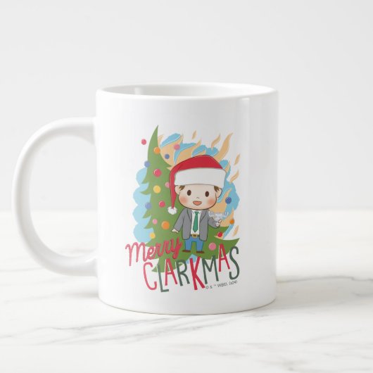 Grande Tasse Noël vacances Joyeux Clarkmas (Gauche)
