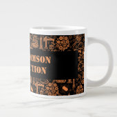 Grande Tasse Noir et marron Architectural Blueprint Engineer (Droite)