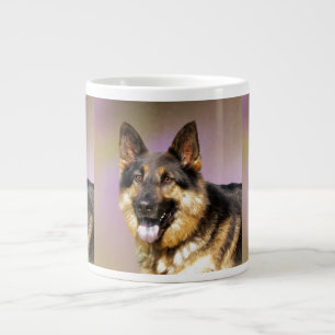 Grande Tasse Noir et Tan GSD