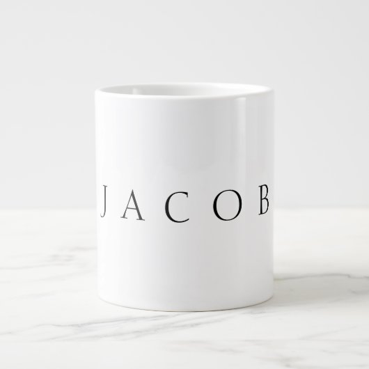 Grande Tasse Nom classique (ou mot) (Devant)