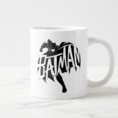 Grande Tasse Nom de la brosse d'encre Batman (Droite)