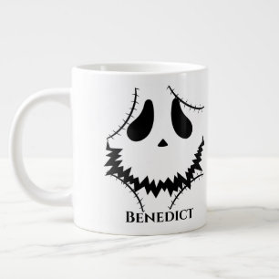 Grande Tasse Nom de la face du citrouille de l'Halloween simple
