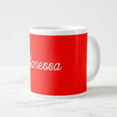 Grande Tasse Nom de l'écriture professionnelle classique person (Devant droit)