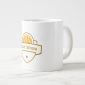 Grande Tasse Nom du basket-ball Papa Cadeau (Devant droit)