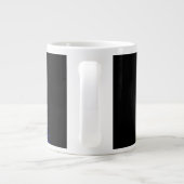 Grande Tasse Nom et initiale personnalisés - (Dos)