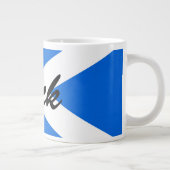 Grande Tasse Nom personnalisé Drapeau écossais mugt (Droite)