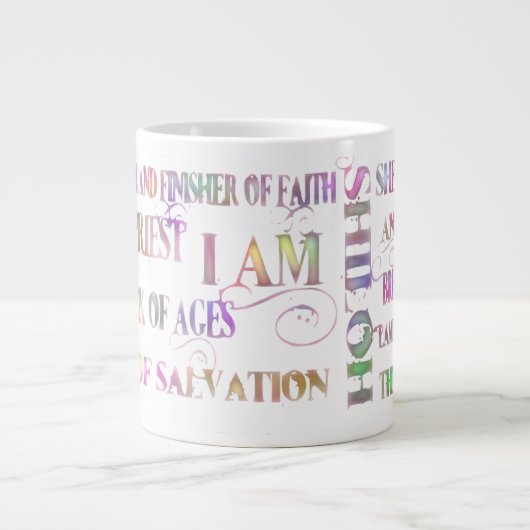 Grande Tasse Noms de Jésus (Devant)