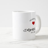 Grande Tasse Nonnie Established New Grandmother Gift (Devant droit)