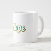 Grande Tasse Nope Retro (Devant droit)
