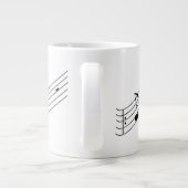 Grande Tasse Notes musicales (Dos)