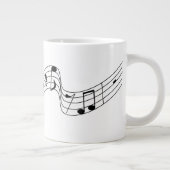 Grande Tasse Notes musicales (Droite)