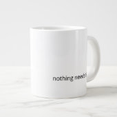 Grande Tasse Nothing Needs Fixing – Minimal Support Coffee (Devant droit)