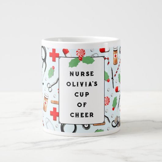 Grande Tasse Nourriture Noël (Devant)