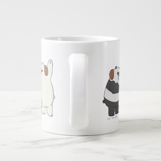Grande Tasse Nous, Groupe Ours Nus Hug (Dos)