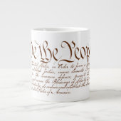 Grande Tasse Nous le peuple (Devant)
