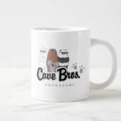 Grande Tasse Nous Ours Nus - Bros Grotte. Représenter (Droite)