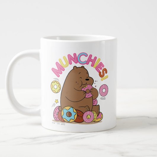 Grande Tasse Nous Ours Nus - Grizz Donut Munchies! (Gauche)