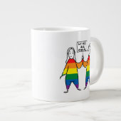 Grande Tasse Nous sommes tous égaux (Devant droit)