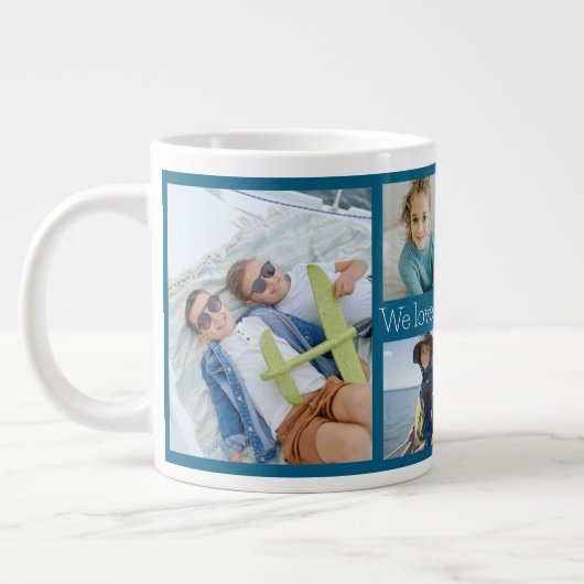 Grande Tasse Nous t'aimons grand-mère grand-mère 6 Photo (Gauche)