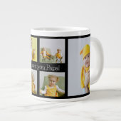 Grande Tasse Nous t'aimons Papa 6 Photo (Devant droit)