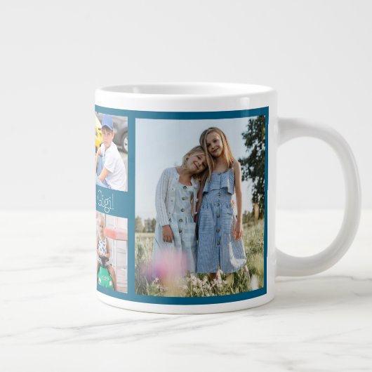 Grande Tasse Nous vous aimons Gigi Grand-mère 6 Photo (Droite)