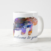 Grande Tasse Nouveau Manatte Mug_Watercolor (Devant droit)