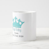 Grande Tasse Nouveau Prince - un bébé royal ! (Devant)