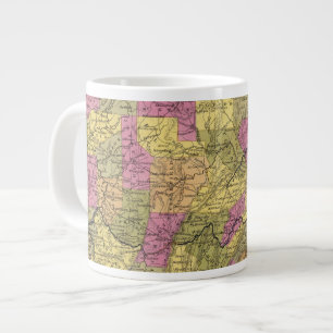 Grande Tasse Nouvelle Carte De Pennsylvanie 2