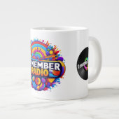 Grande Tasse Nouvelle conception de logo RTR (Devant droit)