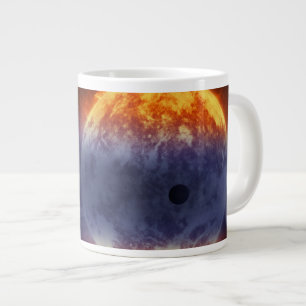 Grande Tasse Nuage De Gaz Hydrogène Au Large De L'Exoplanète Gj