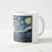 Grande Tasse Nuit étoilée par Vincent Van Gogh (Devant droit)