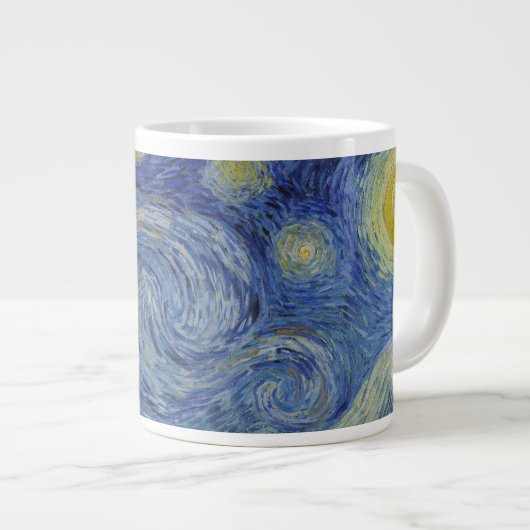 Grande Tasse Nuit étoilée, peinture à l'huile, Vincent Van Gogh (Devant droit)