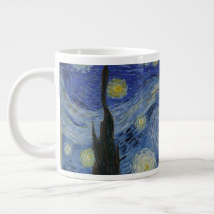 Grande Tasse Nuit étoilée, peinture à l'huile, Vincent Van Gogh