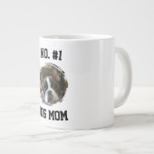 Grande Tasse Number 1 dog Mom Mum Mother's Day Pet Lovers (Devant droit)