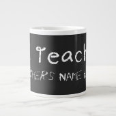 Grande Tasse Numéro 1 Professeur Personnaliser Avec Les Enseign (Devant)