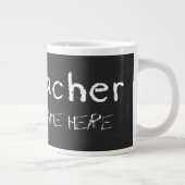 Grande Tasse Numéro 1 Professeur Personnaliser Avec Les Enseign (Droite)