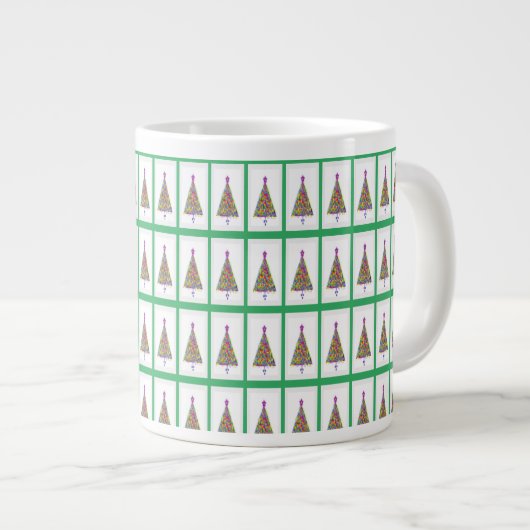 Grande Tasse O Arbre de Noël (Devant droit)