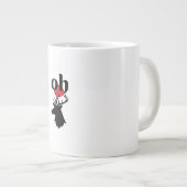 Grande Tasse O Dear O Dear Red Artistic Expression (Devant droit)