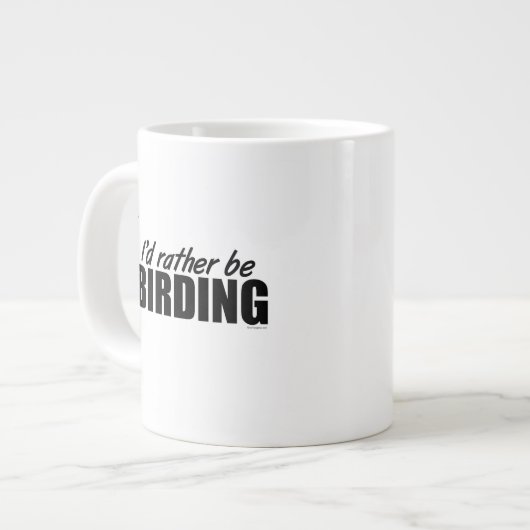 Grande Tasse Observateur d'oiseau (Devant gauche)
