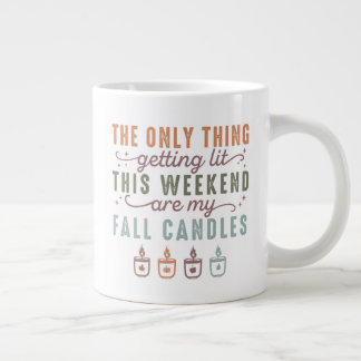 Grande Tasse Obtenir mes bougies automnales